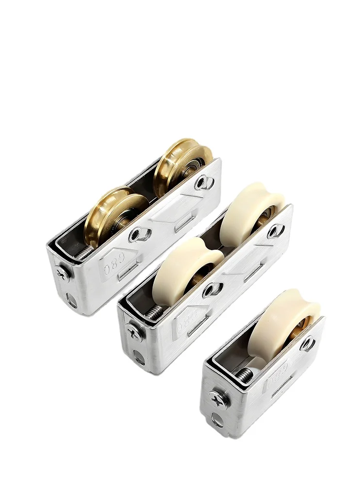 80 Type Aluminum Alloy Pulley 802 Oldfashioned Sliding Window Track