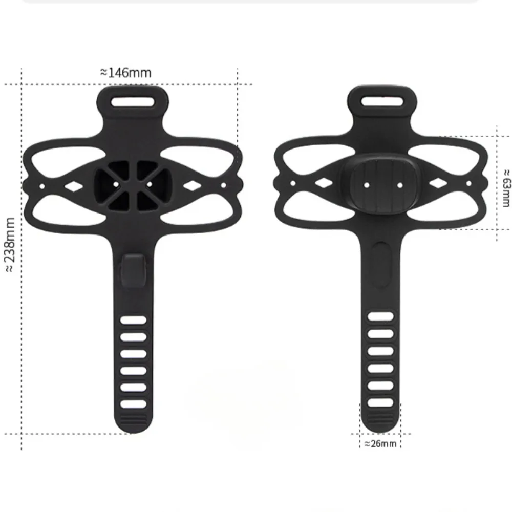 GUB Bicycle P9 MTB Phone Holder Road Bike MTB Silicone Mobile Phone Clip Mount Holder Universal Bicycle Handlebar