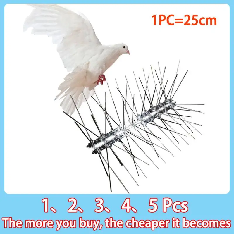 

Hot Sale Anti Bird Spikes Strip Stainless Steel Repeller Bird And Pigeon Spikes Deterrent Bird Scarer Repeller For Pigeon