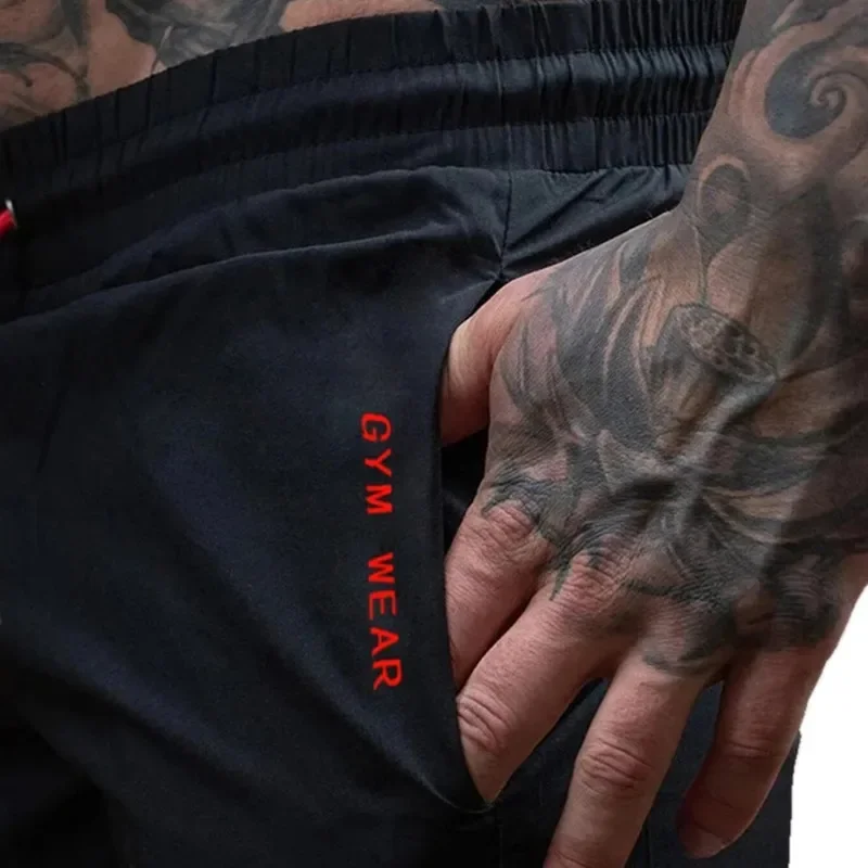 Summer Gym Fitness Men's Running Shorts Sports Breathable Training Pants running shorts,sports shorts,sport shorts,fitness pants