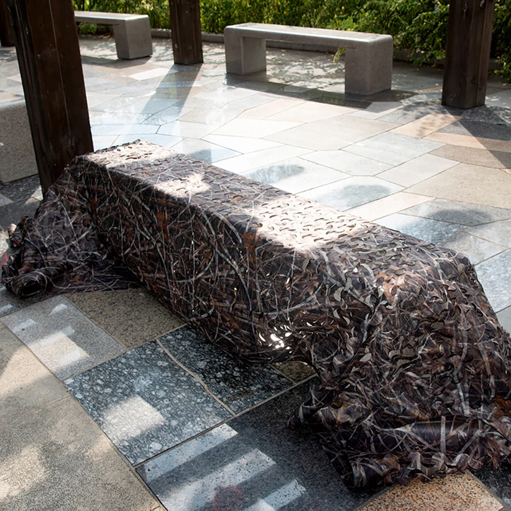 Hunting Camouflage Net Laser Cutting Leafs Camouflage Net Outdoor Sniper Hunting Shooting Accessories