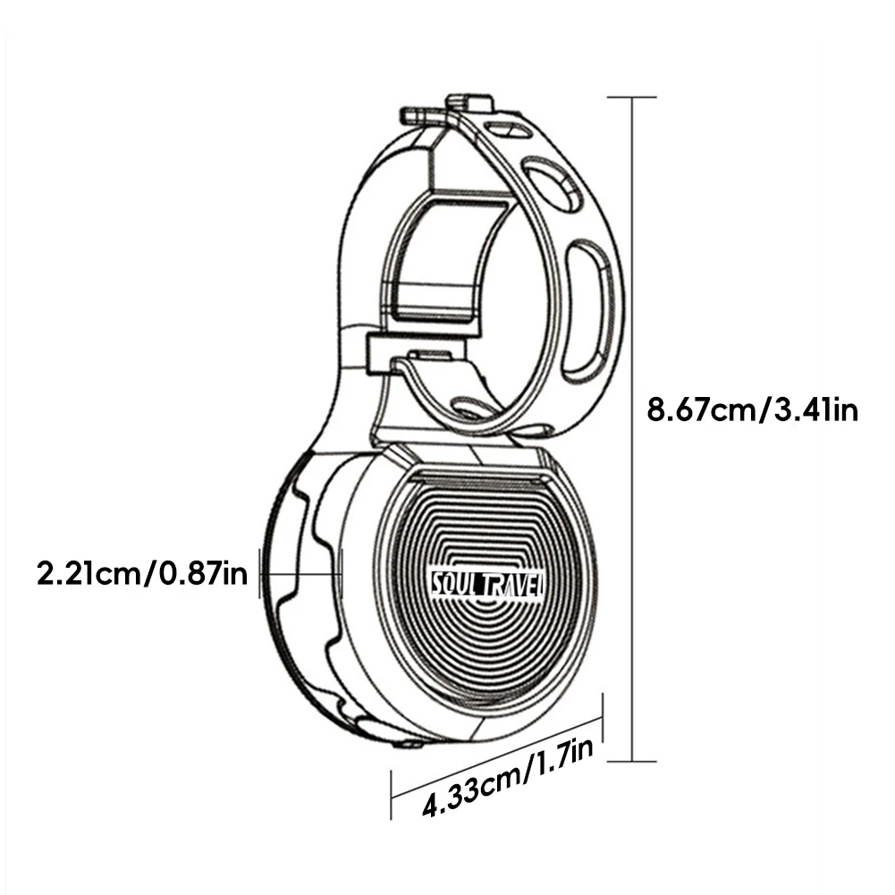 Bicycle Electric Horn Alarm Bike Bell for Electric Scooter/Road/MTB 80-130DB Anti-Theft Ring Cycling Accessory Handlebar Speake