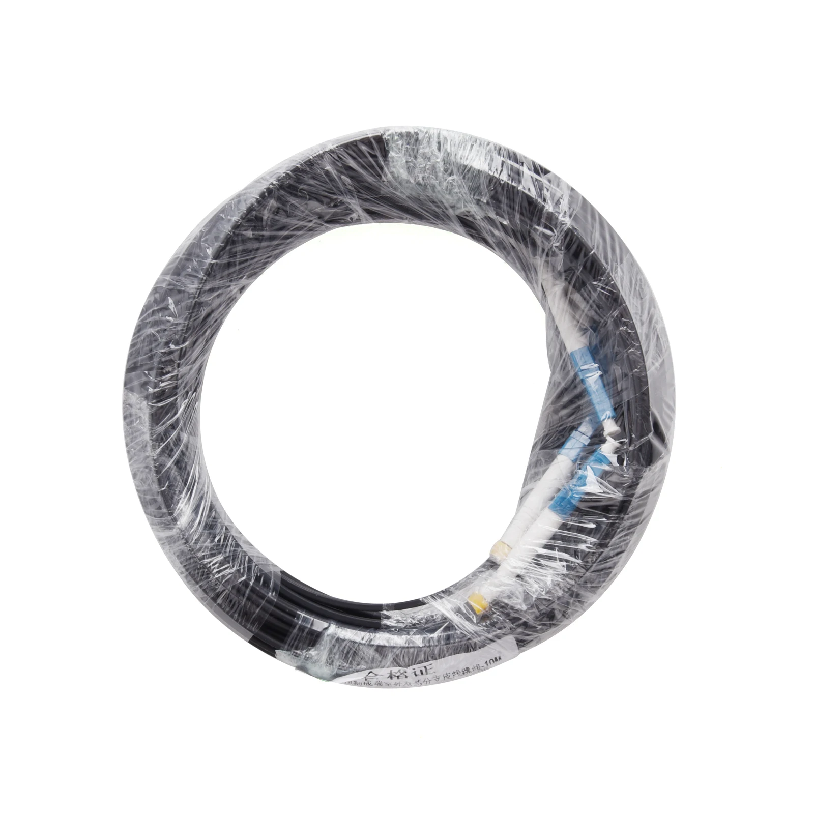 UPC 2 LC to 2 LC Fiber Optic Wire Single-mode 2-core Outdoor Extension Optical Cable Convert Patch Cord 10M/20M/30M/50M/80M/100M fiber optic cable