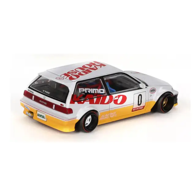 Honda Civic Kanjo V1 Blanco Cochecito De Colección Kaido House X