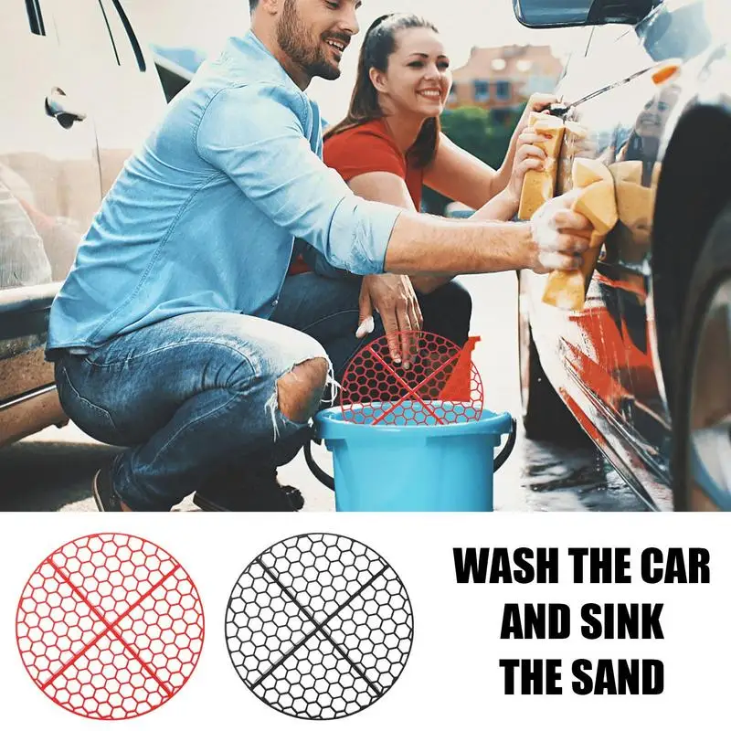 Dirt Guard Bucket Insert Car Beauty Tooltough Dirt Remover Filter Universal Distribution Bucket Filte Washboard Multifunzionale