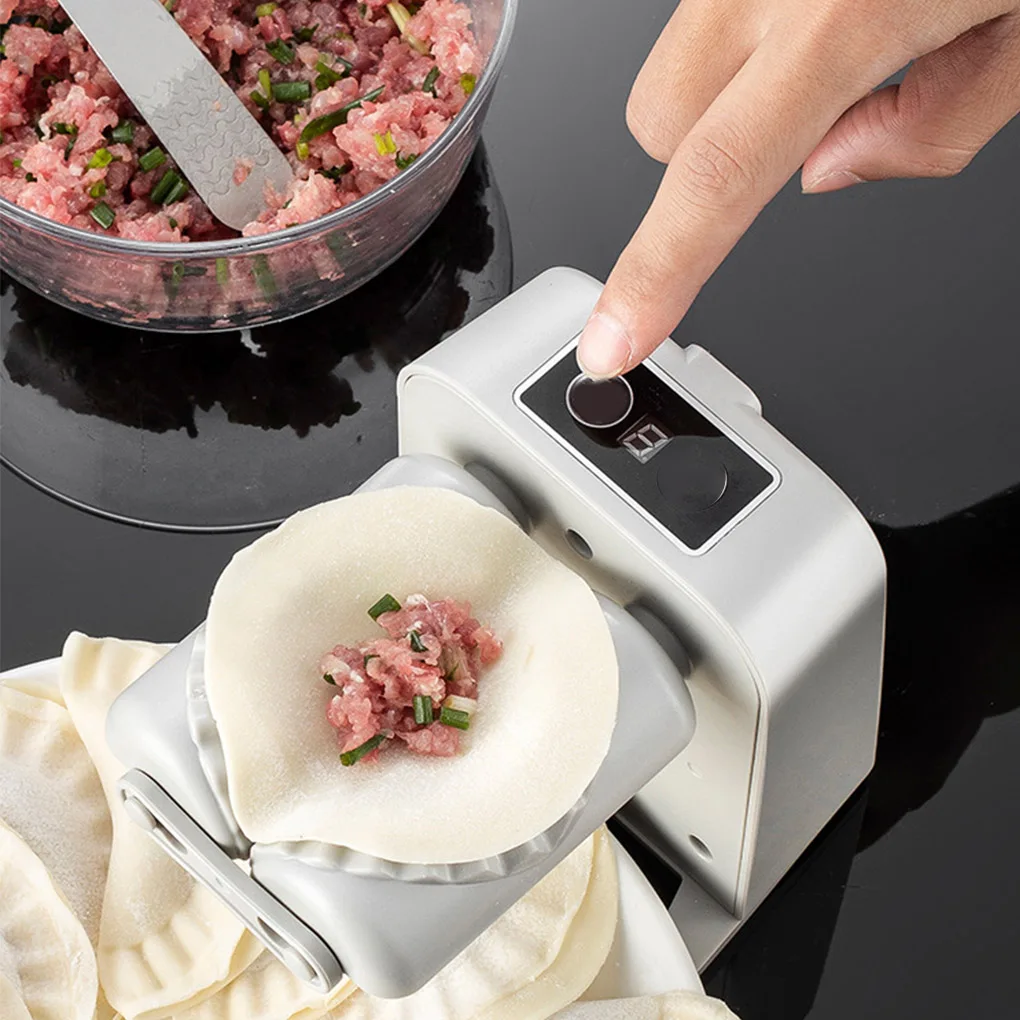 

Electric Dumpling Maker Automatic Dumplings Making Device Mould Wonton Pressing Skin Mold Accessories Kitchen Tool