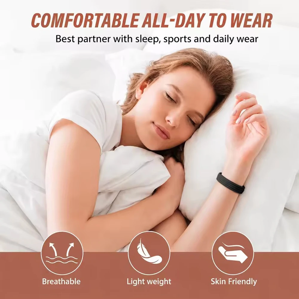 Silicone Loop Fitness Tracker Sports Wristband Replacement Bracelet Accessories