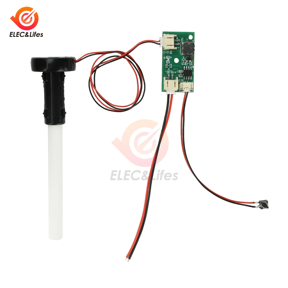 DIY İklim Kontrol Projeleri için 108kHz Frekanslı Otomatik Kapanma ve LED Göstergeleri ile Çift Modlu Ultrasonik Nemlendirici Modülü