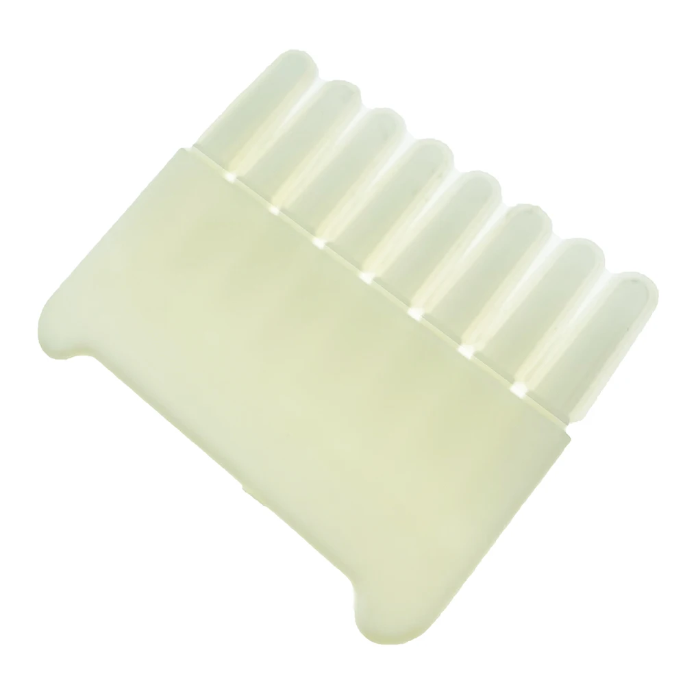 Queen Royal Jelly Collect Pen 8 Comb 9 Comb Replacement Silicone Tip Spatula Scraper Pulp Extractor Squeegee Beekeeping 1PCS