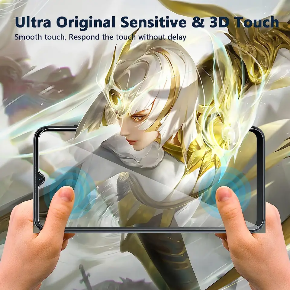 3 Pellicole In Vetro Temperato Per Oukitel C36 E C35 – Protezione Schermo 9H HD Anti-Graffio E Impronte