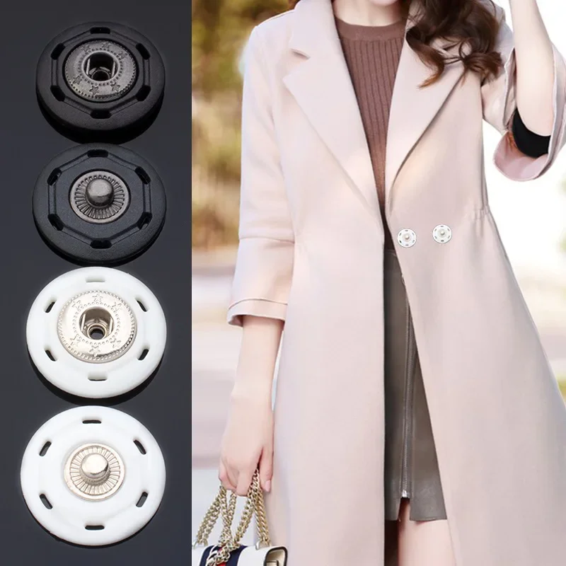 Deluxe Overcoat Knitted Top Invisible Children's Baby Clothes Mother And Child Button Large Size Button Clothing Accessories