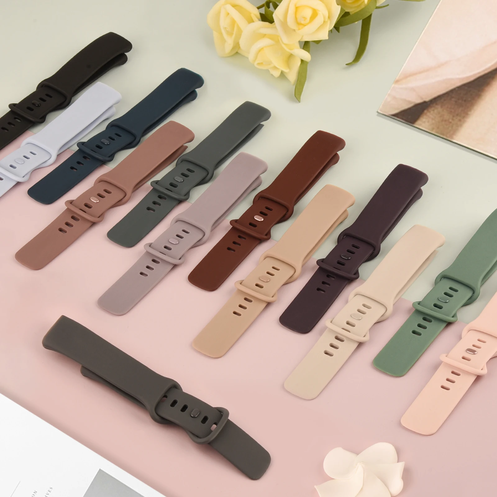 Soft TPU Sport Wristband - Breathable Smartwatch Bracelet Accessory