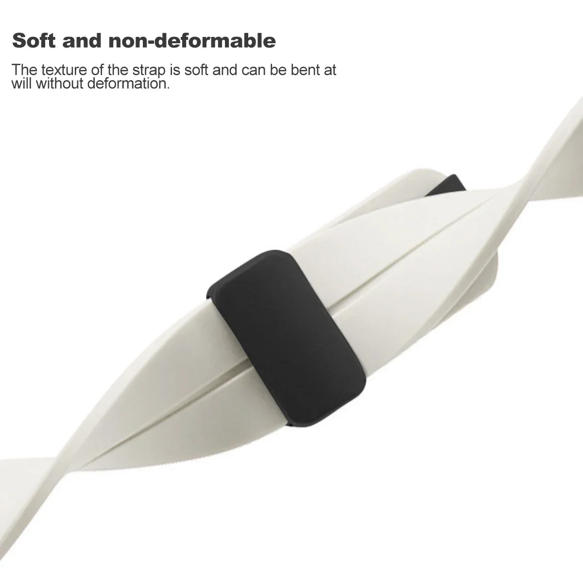 Silicone Magnetic Wristband for Smartwatch Replacement Strap