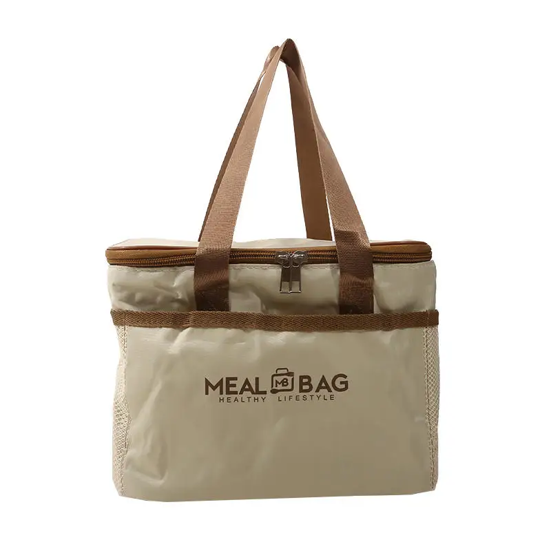 Multifunctional Thickening Tote Cooler Lunch Bags For Women Men Large Capacity Travel Picnic Waterproof Lunch Box 6
