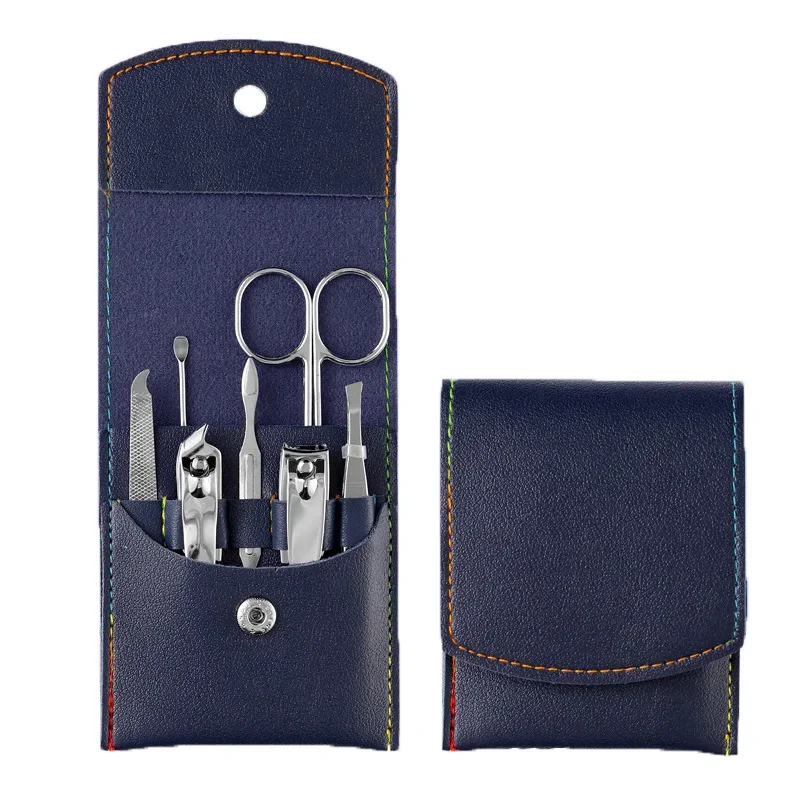 Professional Nail Cutter Pedicure Scissors Set Stainless Steel Eagle Hook Portable Manicure Nail Clipper Tool Set 7 Pcs nail clipper set nail clipper nail care kit nail scissors set nail clippers manicure pedicure kit manicure set manicure sets manicure nail clipper set nail clippers kit