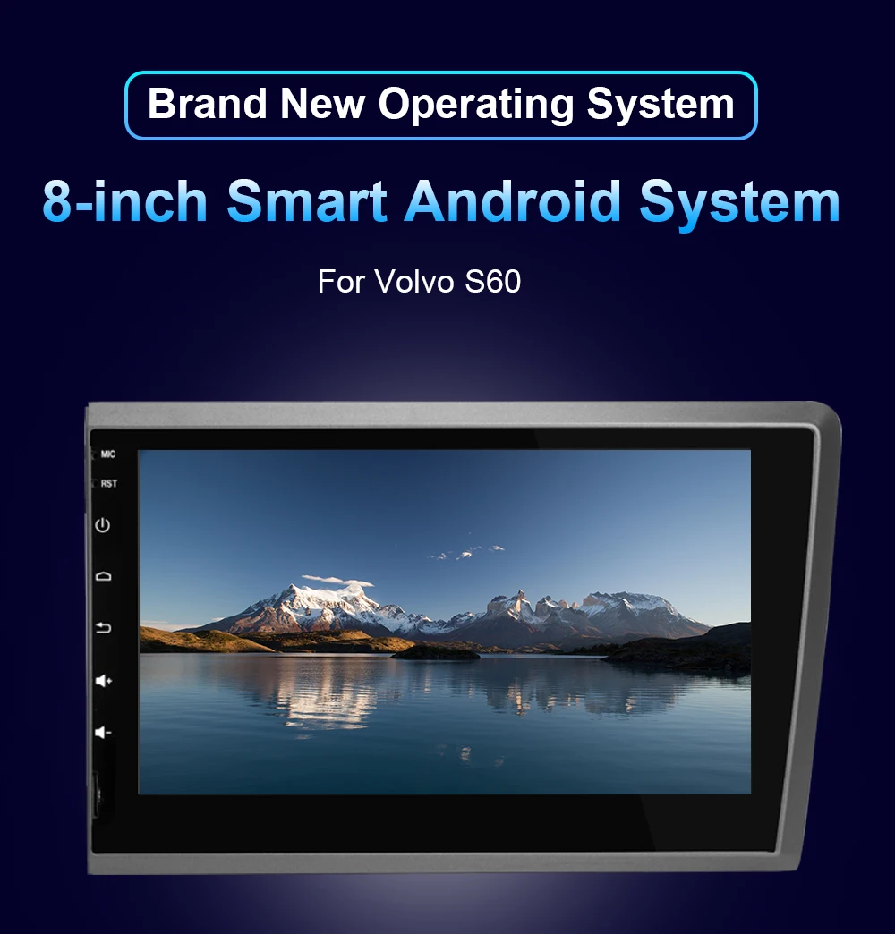 Android Car Radio DVD Player For VOLVO S60 V70 XC70 2000-2004 Touch Screen Car G
