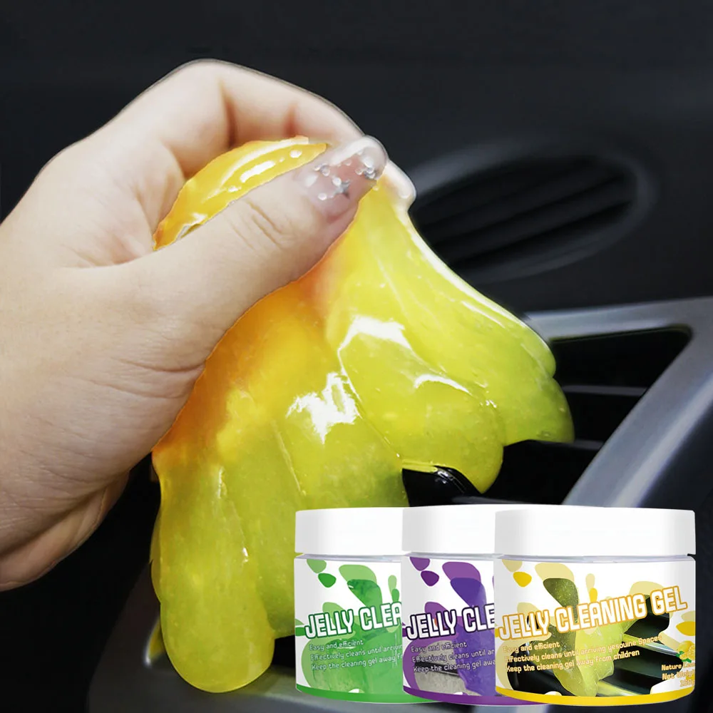 

Car Interior Cleaning Gel High Elasticity Magic Clean Mud Clay Universal Keyboard Cleaning Tool Car Dust Dirt Remover