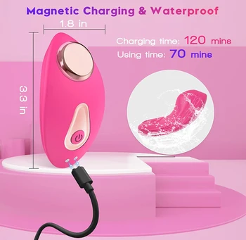 APP Control Female Vibrator For Women Clitoris Stimulator Dildo Vibrators Magnetic Panties Couples Adults Sex Intimate Toys 6