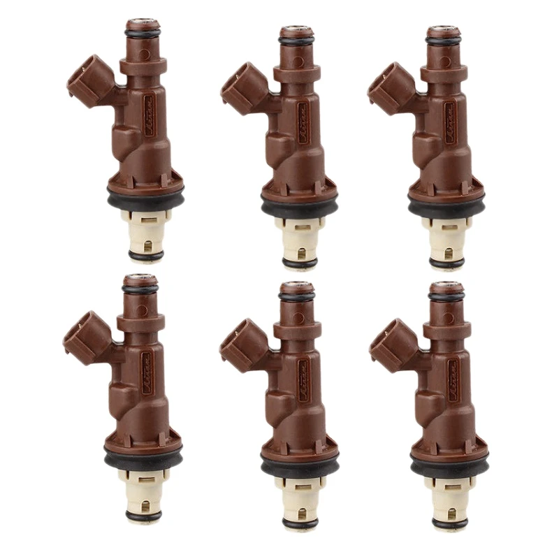 

6Pcs Car Fuel Injector For Toyota Tacoma - 4Runner 3.4L V6 Number:23250-62040 23209-62040