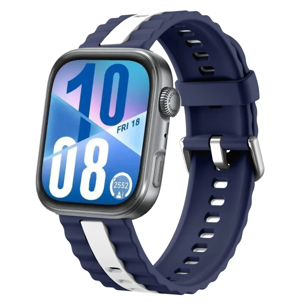 Sprot Two-Color Silicone Strap Bracelet