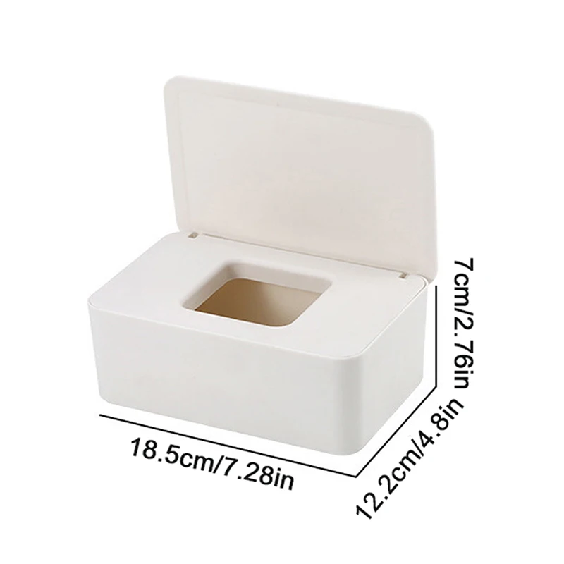 Plastic Tissue Box Wet Tissue Holder Wipes Paper Tissue Paper Storage Box Paper Towel Dispenser Home Napkin Organizer 6