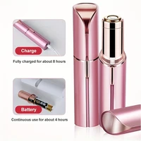 High Quality Electric Face Shaver Portable Hair Removal Device for Women Man Chin Lip Peach Fuzz Painless Facial Hair Remover 2