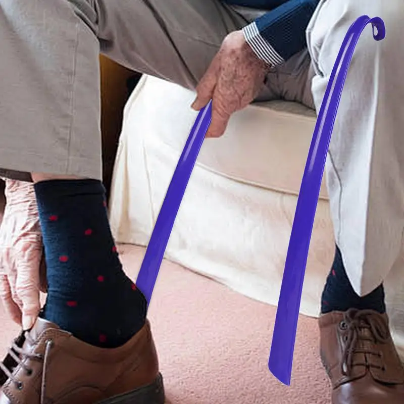 Long Shoe Horn Shoehorn Long Handle for Seniors Extra Long Metal Shoehorn for Boots Men Women Kids