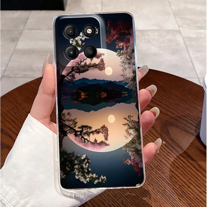 Luxury Cute Love Rabbit Clear Soft TPU Silicone Phone Case Cover