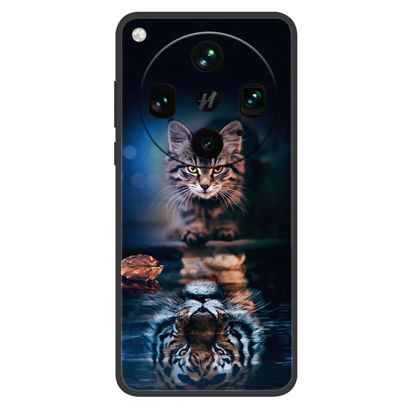 Charming Painted Silicone Shockproof Back Cover Case