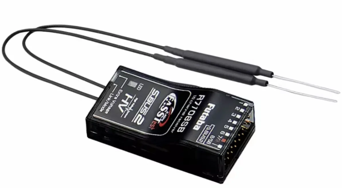 

Futaba R7108SB S.Bus2 SBUS FASSTest Receiver 14SG/18MZ/18SZ for 16IZ transmitter RC FPV racing drone parts accessories