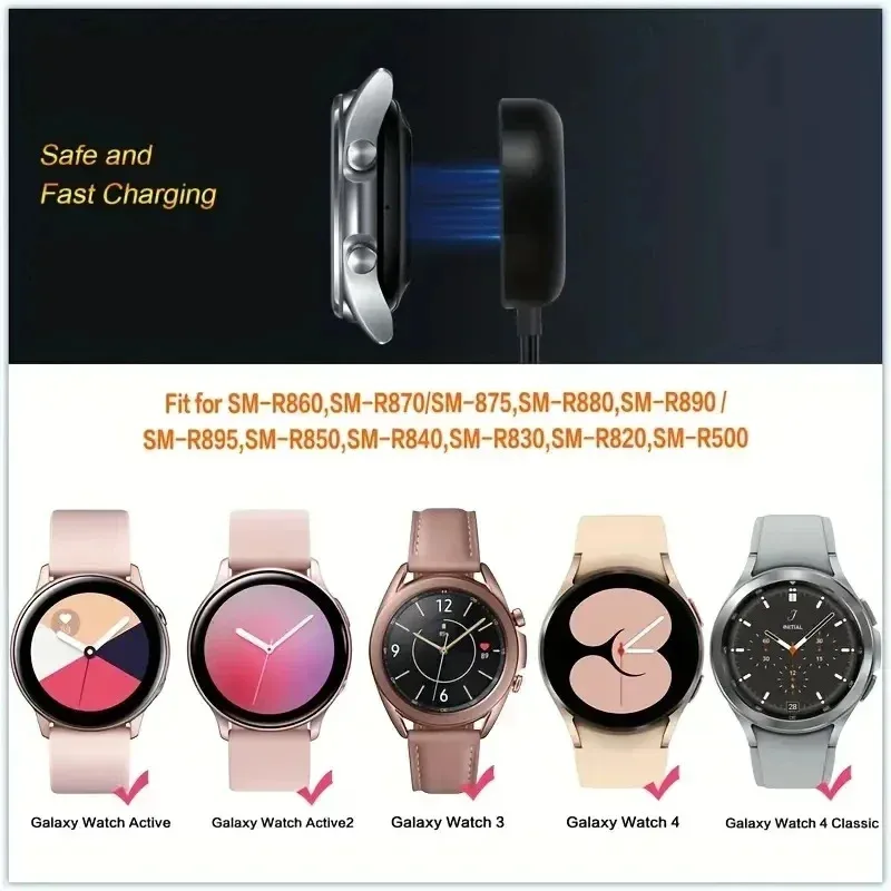 Universal Magnetic Wireless Charger Portable USB Fast Charging Dock Station