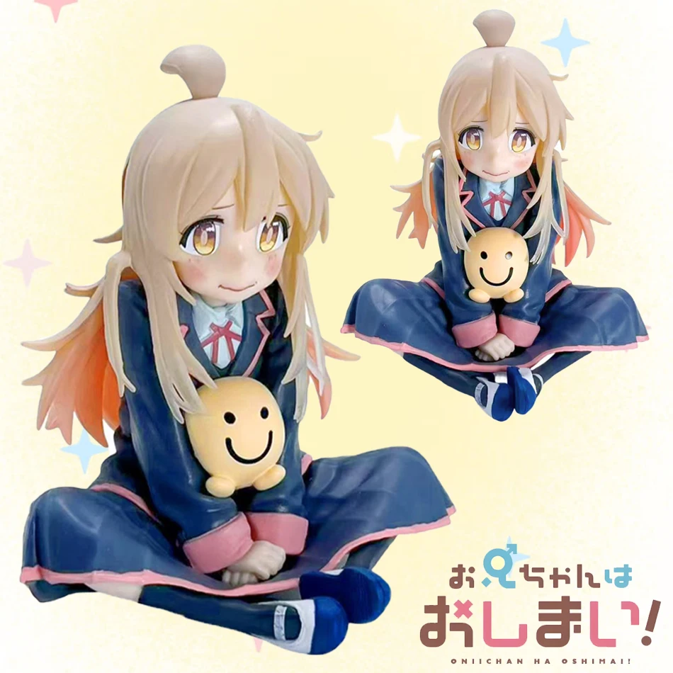 Figura De Anime Mahiro Oyama – Estatua De PVC De 22 Cm Con Base, Perfecta Para Decoración De Escritorio Y Coleccionismo