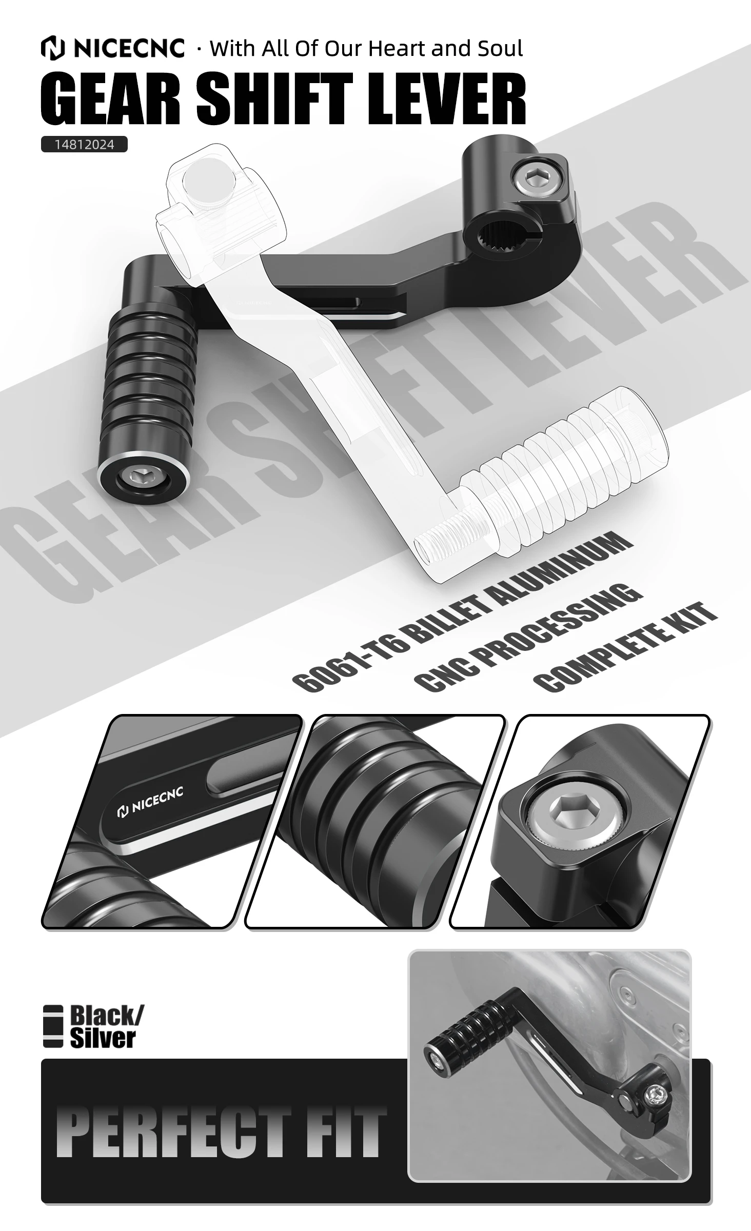 Für Harley Forty Eight XL1200X 2010-2019 Schalthebel Für Harley Sportster 1200 Custom 2004-2020 Eisen 883 XL883N 2009-2019 – Detail 1