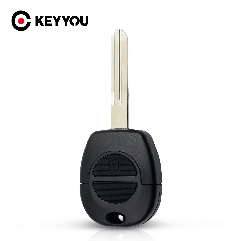 

2-кнопочный пульт дистанционного управления KEYYOU для автомобильного ключа чехол для Nissan Micra Almera Primera X-Trail Замена