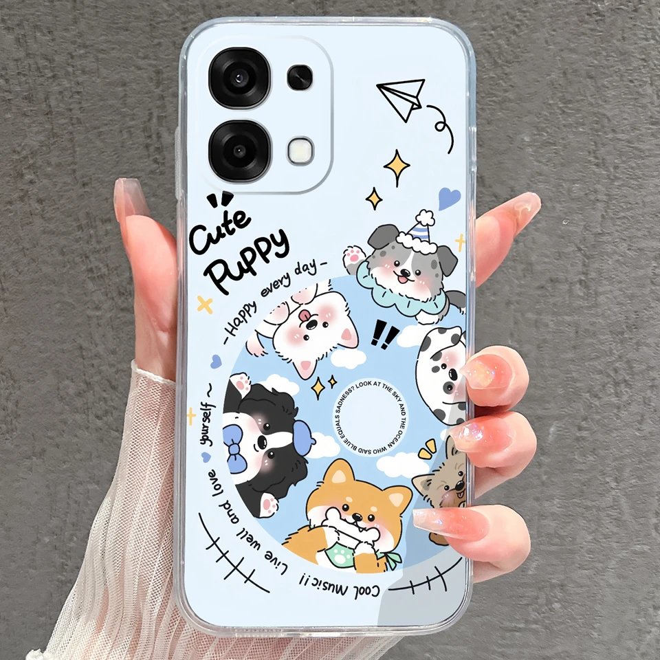 Pretty Butterfly Goldfish Drop-Resistant Lightweight Clear Bumper Case