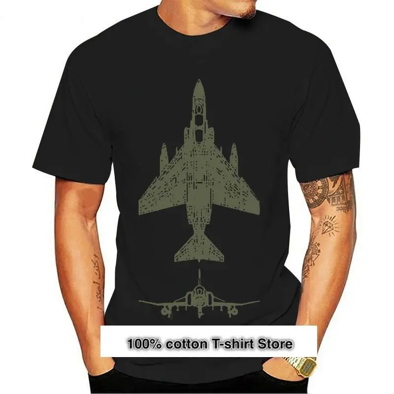 

Camiseta Fgr2 F4 Raf Phantom Flyingraphics para hombre, Camiseta corta negra, regalo de S-3Xl, camiseta de alta calidad