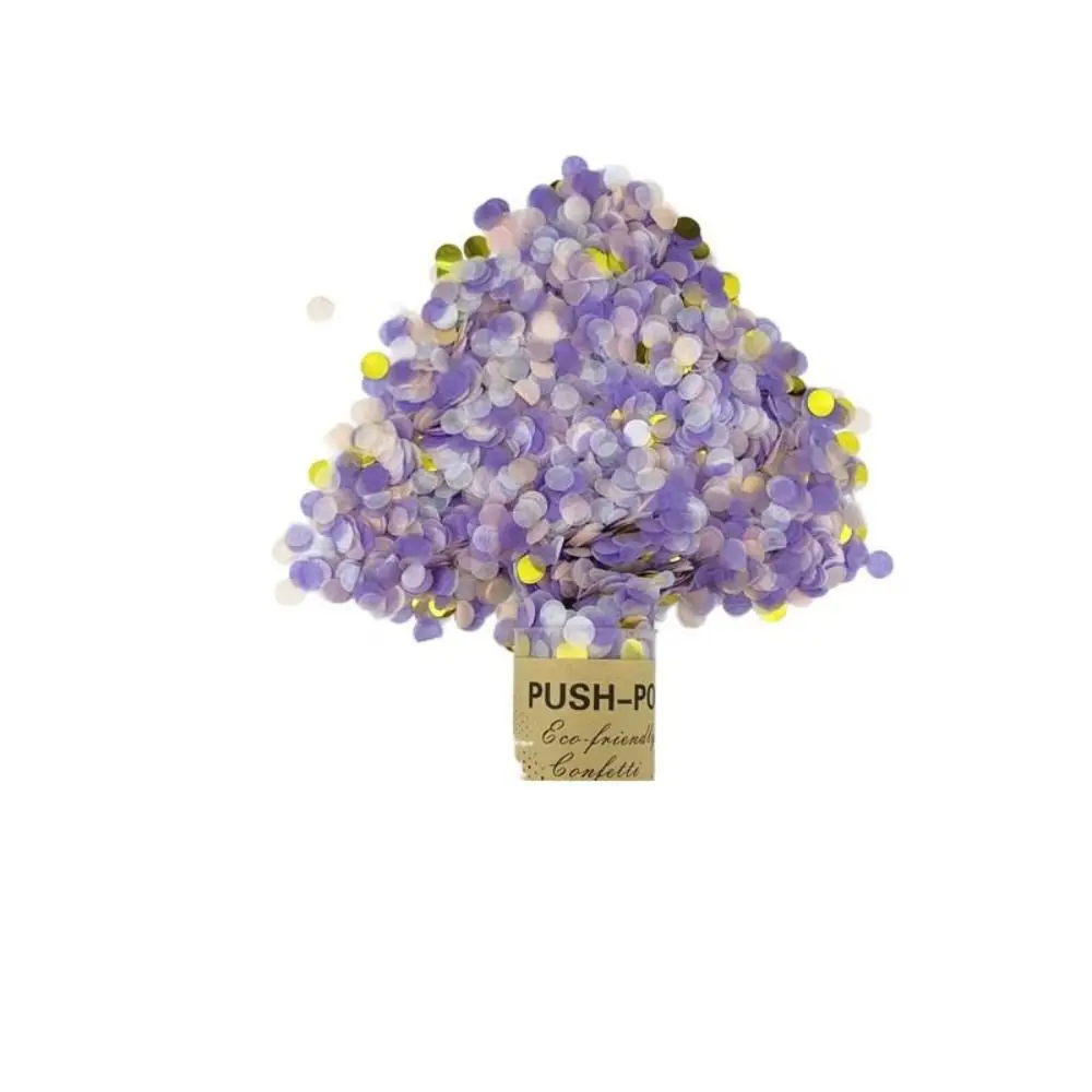 Vibrant Celebration Confetti Push Popper