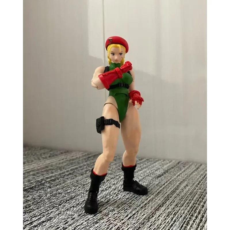 재고 있음 반다이 S.H. 피규아츠 SHF 캠미 스트리트 파이터 애니메이션 액션 컬렉션 피규어 모델 장난감