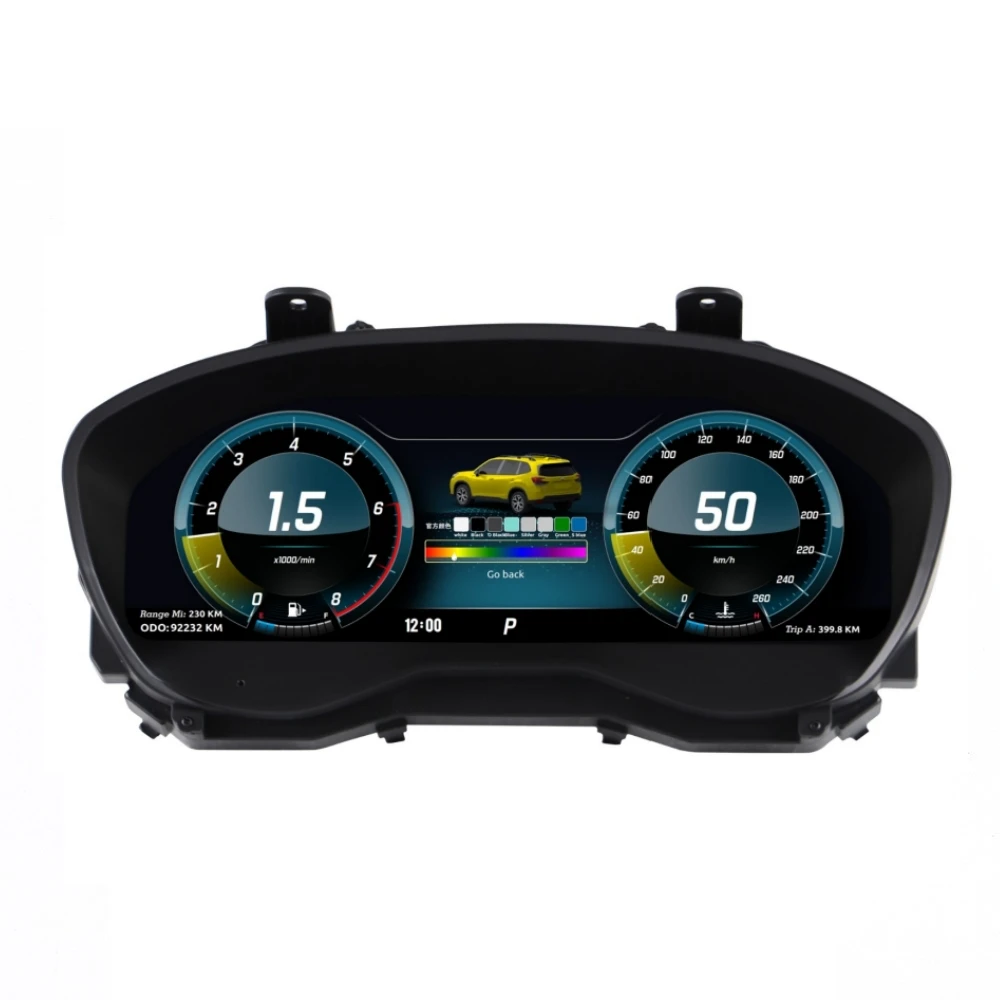 Pantalla LCD para Subaru Forester 2013-2024, Velocímetro Digital, Panel de Instrumentos Virtual, Carplay 3