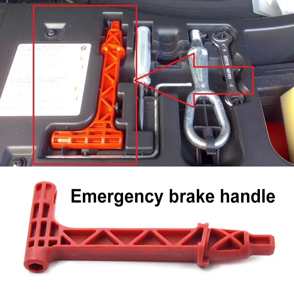 Parking Brake Release Handle 24507590395 For BMW X5 X6 F07 F10 F01 F02 E70 F15 F70 2006