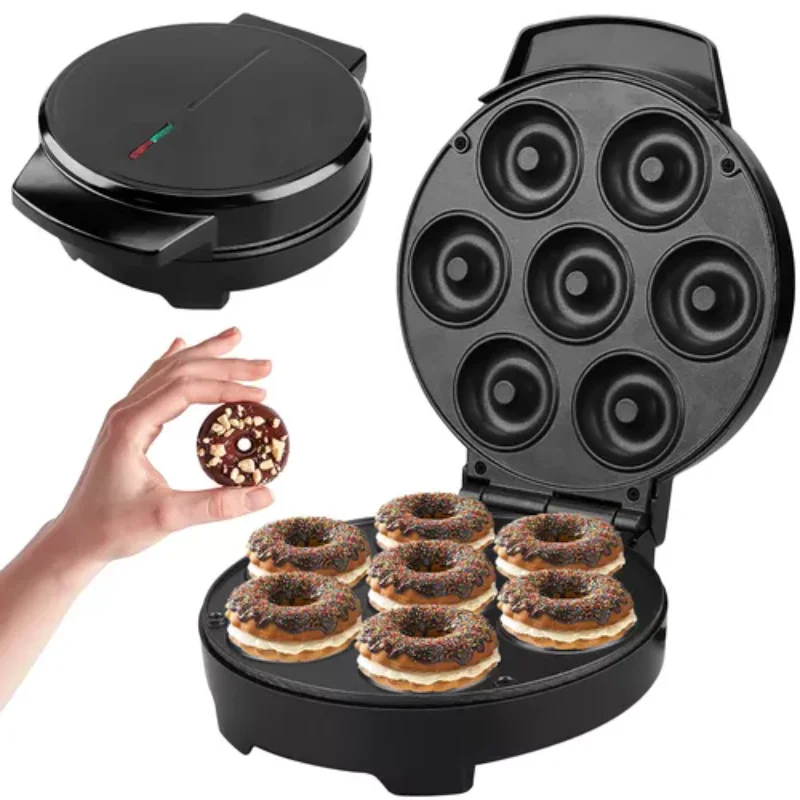 110V Mini Donut Maker Nonstick Machine for Breakfast Room