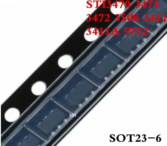 10pcs/lot STI3470 3471 3472 3508 3411 3411A 9712 SOT23-6 SOT23-5 | Электронные компоненты и принадлежности