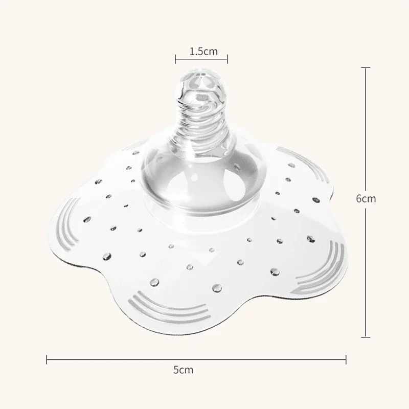 Silicone Nipple Protectors Feeding Mothers Nipple Protection Cover Breastfeeding Mother Milk Portable Nipple Anti-overflow 5