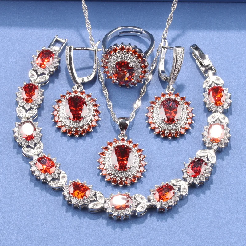 アクセサリーその他 SELF-PORTRAIT Woman Jewel Silver PF25606NSL SL High Quality Zircon Fine Jewelry Beauty Accessories 925
