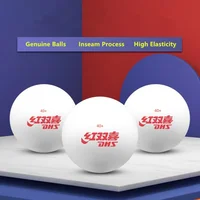 DHS Inseam Table Tennis Ball 30~100 PCS ABS 40+ New Material World Games Competition Training Table Tennis Ball Ping Pong Balls