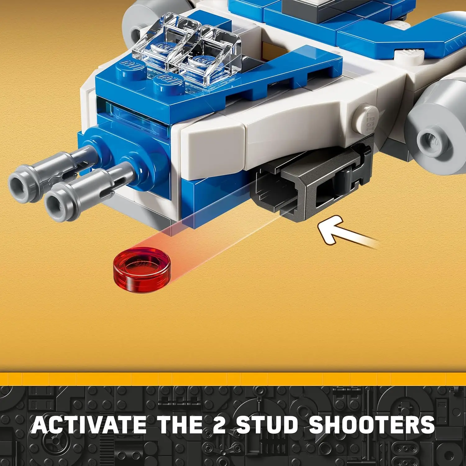 LEGO 75391 Star Wars™ Captain Rex™ Y-Wing™ Microfighter