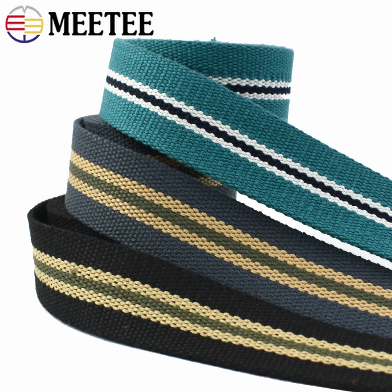 1 Inch Webbing Strap – Heavy Duty Polyester Tape, Soft Cotton Feel, 5.5–6 Yards For DIY, Bags, Pet Gear