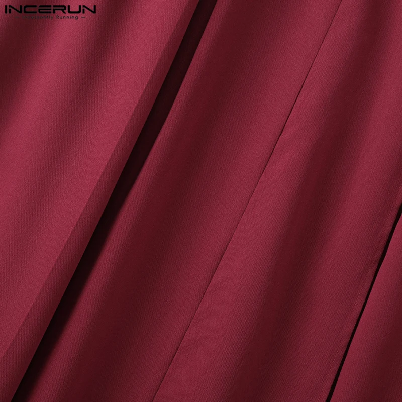 American Style Split Pleated Half Body Skirt