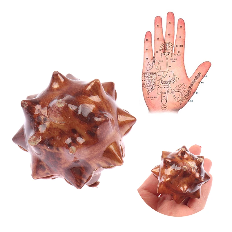 

2022 New 1 Pair Hand Massage Ball Palm Acupuncture Point Palm Massage Ball Masajeador De Pies