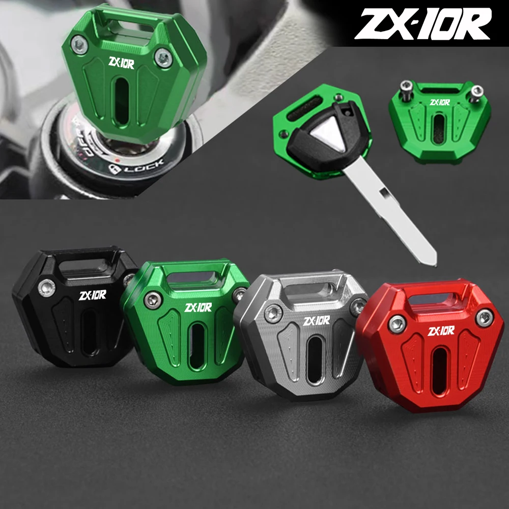 

Motorcycle Key Cover Cap Keys Case Shell Protector For KAWASAKI ZX10R ZX 10R 2004-2023 2022 2021 2020 2019 2018 2017 2016 2015
